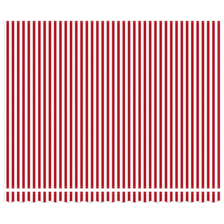 Vidaxx parasol pliant rouge et blanc 400 × 300 cm