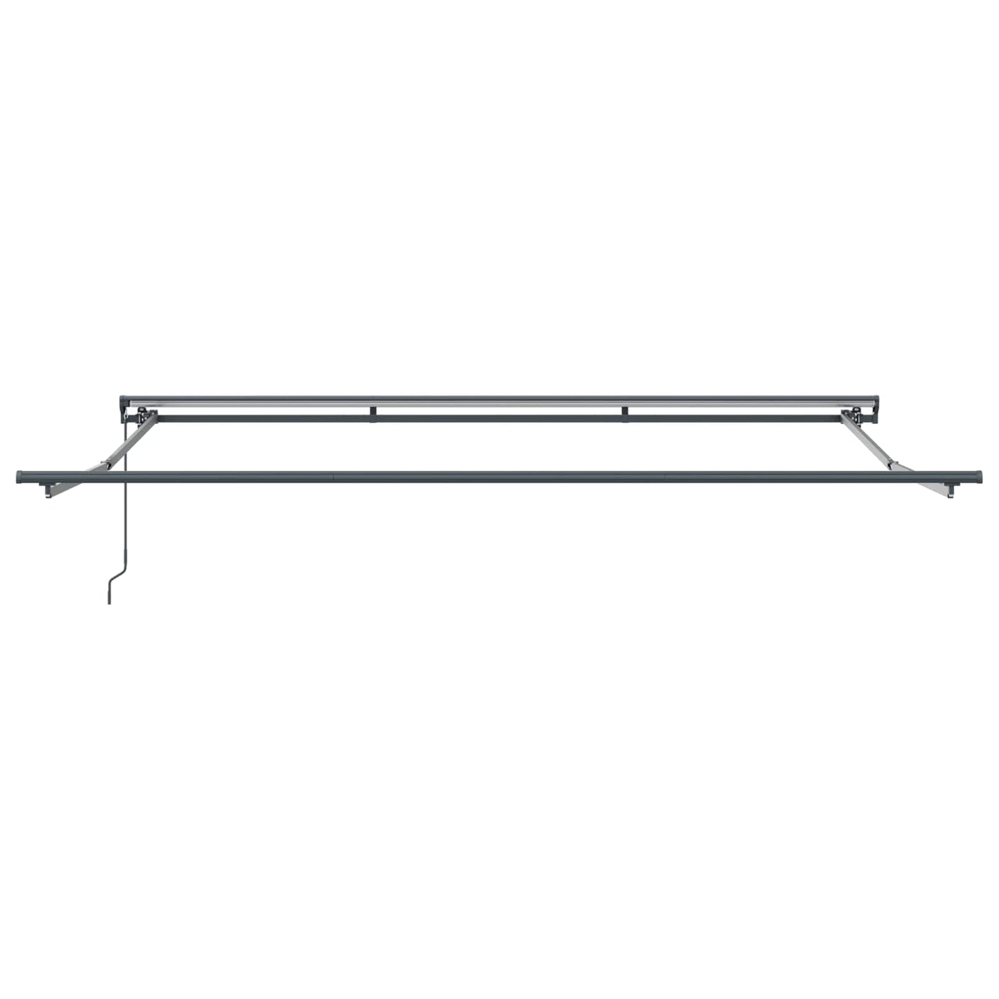Vidaxx parasol pliant rouge et blanc 400 × 300 cm