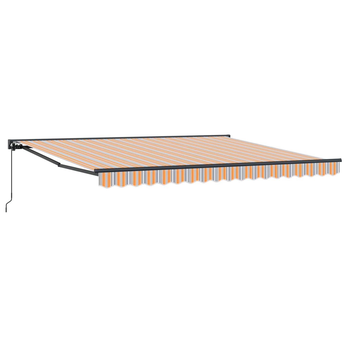 Vidaxx parasol pliable bleu et orange 400 × 300 cm