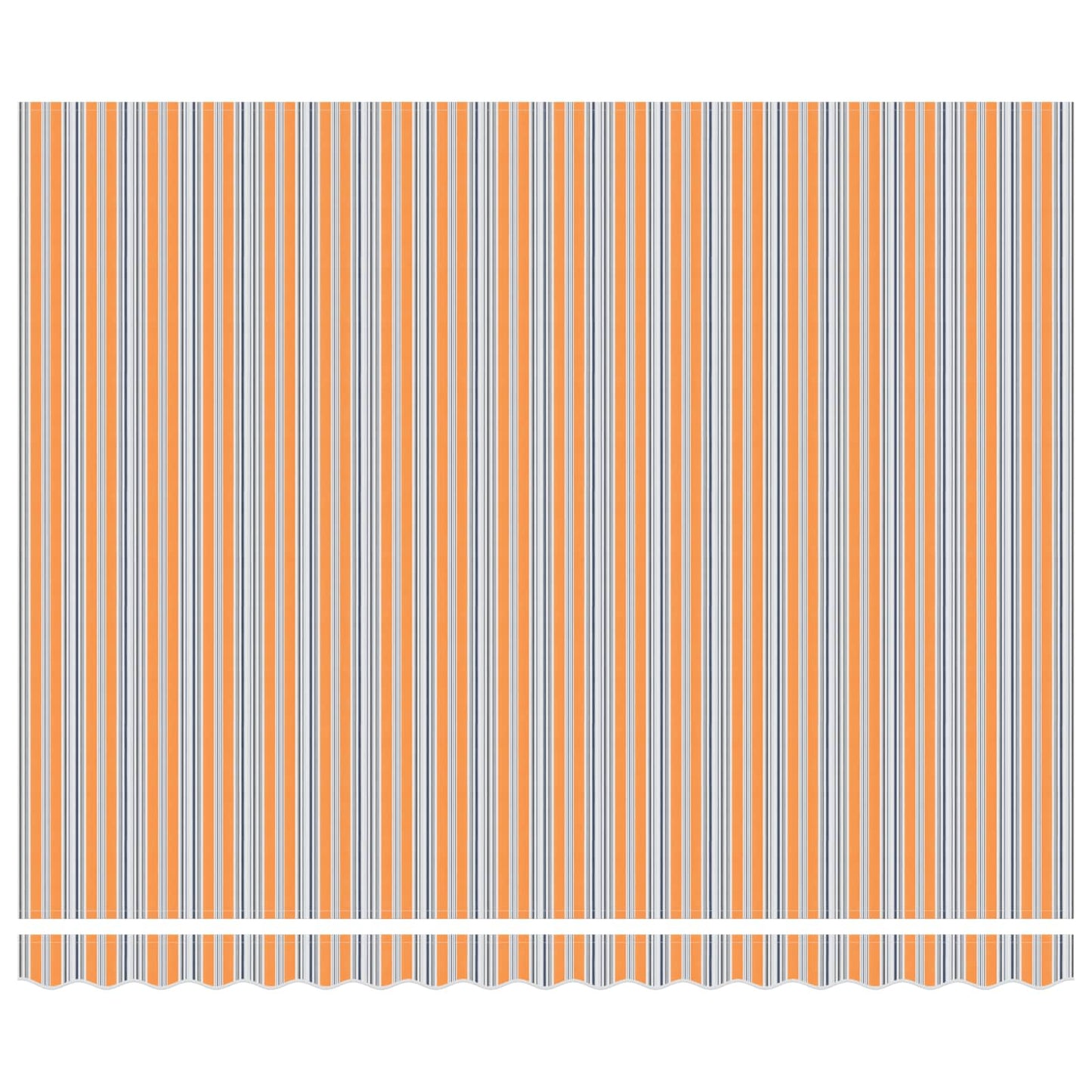 Vidaxx parasol pliable bleu et orange 400 × 300 cm