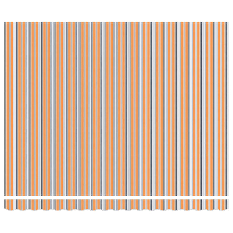 Vidaxx parasol pliable bleu et orange 400 × 300 cm