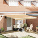 Vidaxx parasol pliant multicolore 400 × 300 cm tissu et acier