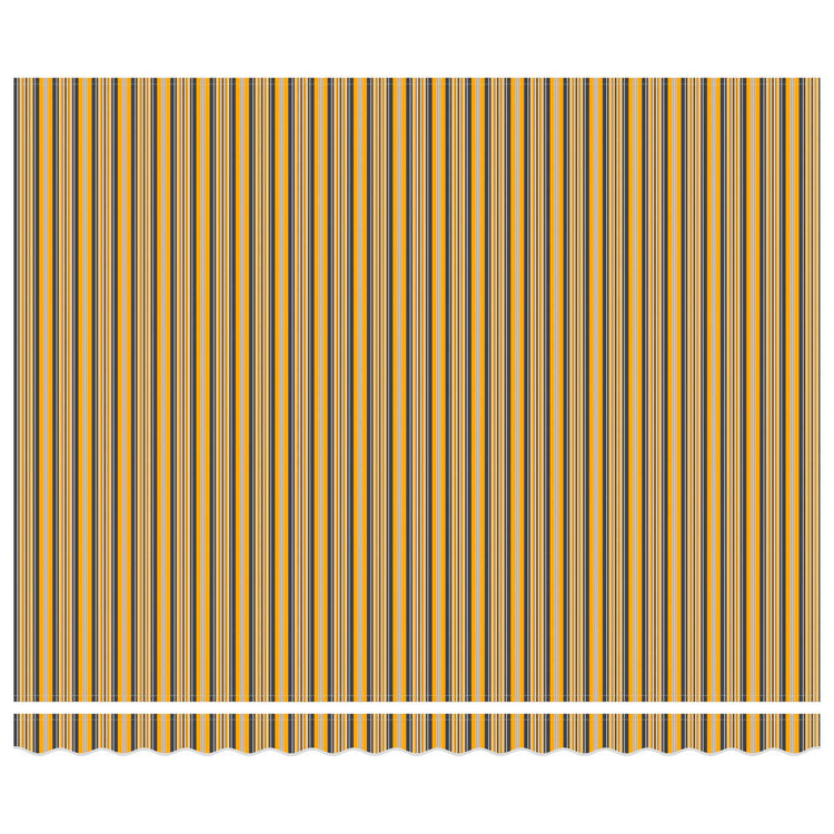 Vidaxx parasol pliant jaune et gris 400 × 300 cm