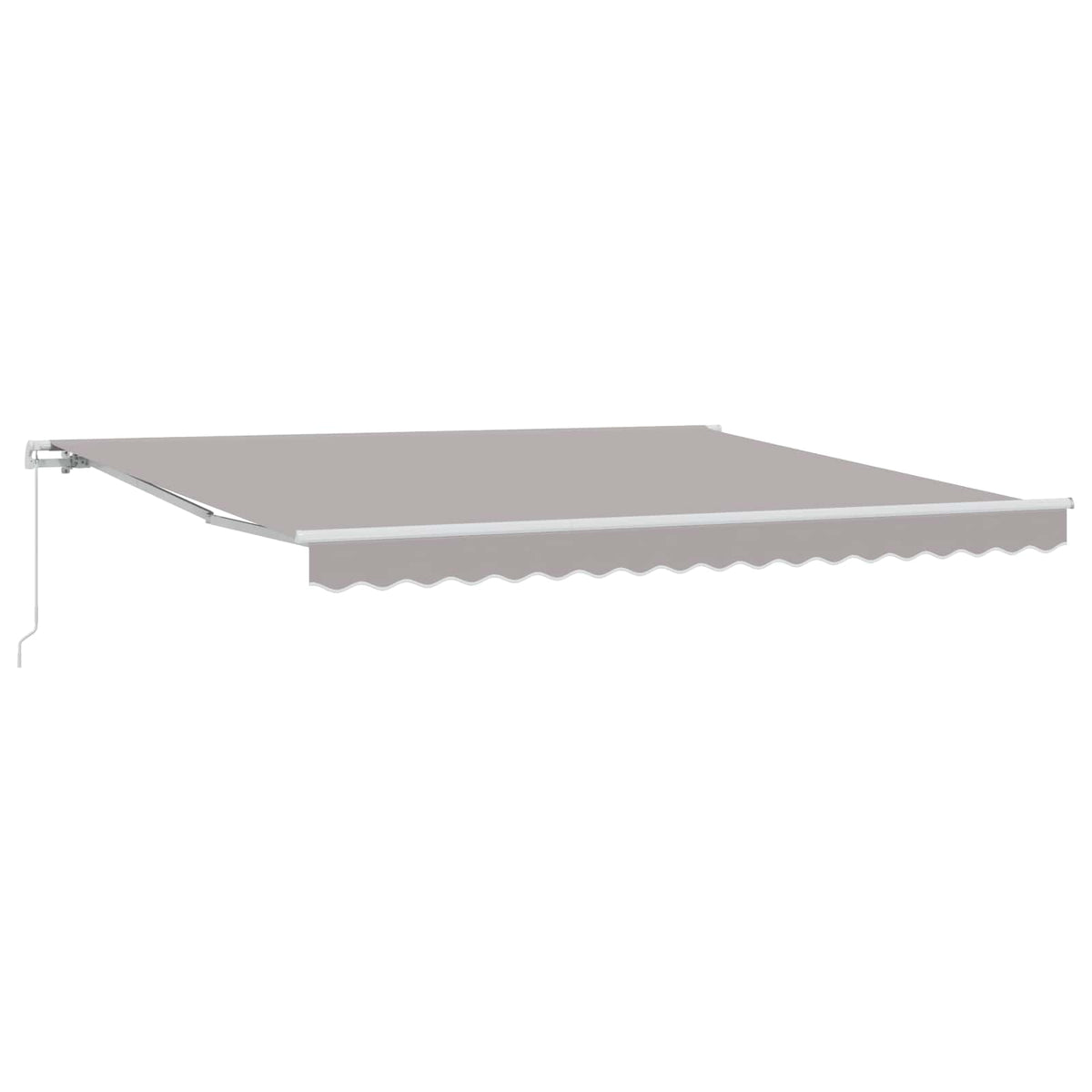Auvent pliant Vidaxx gris clair 400 × 300 cm