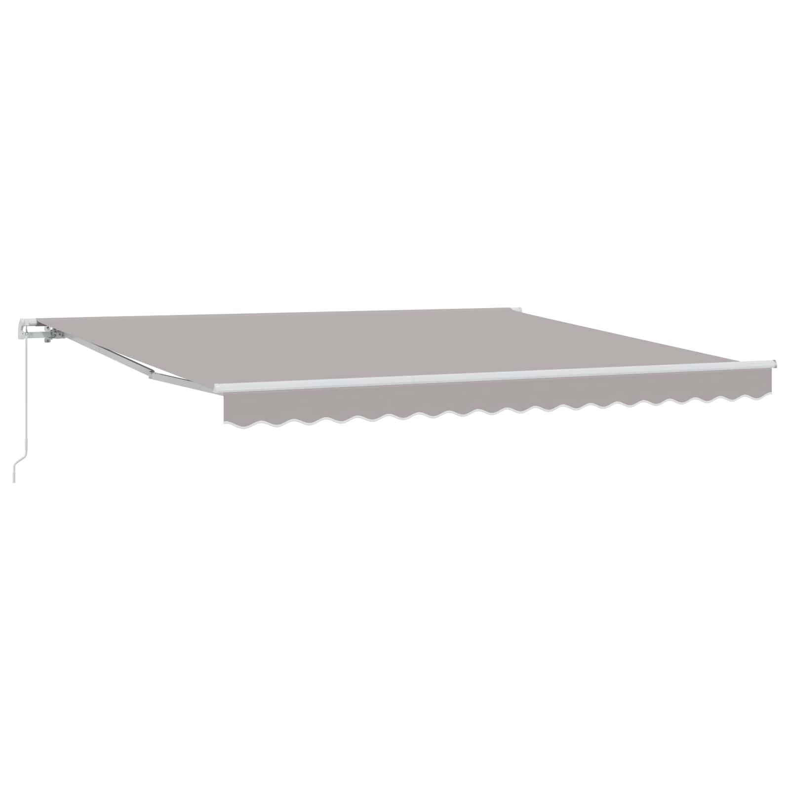 Auvent pliant Vidaxx gris clair 400 × 300 cm