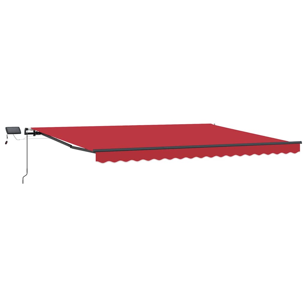 Vidaxx parasol pliable rouge 400 × 300 cm en tissu