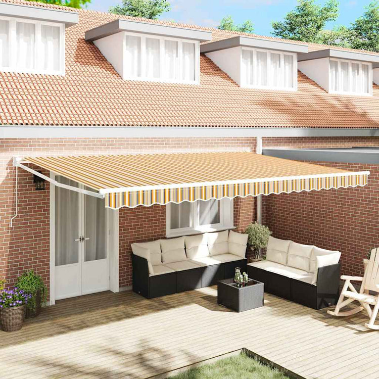 Vidaxx parasol pliant multicolore 500 × 300 cm