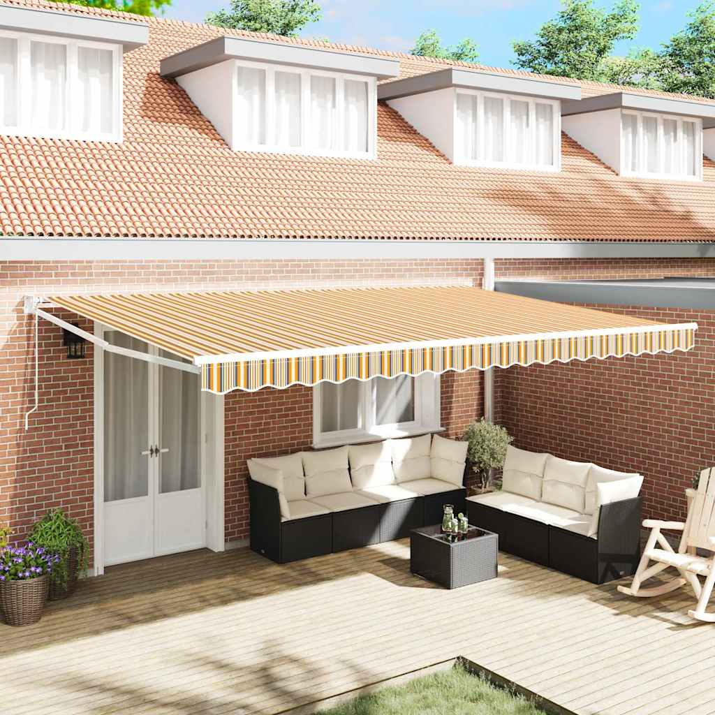 Vidaxx parasol pliant multicolore 500 × 300 cm