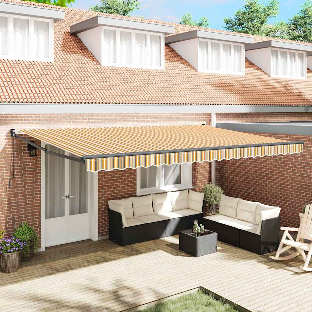 Vidaxx parasol pliant multicolore 500 × 300 cm