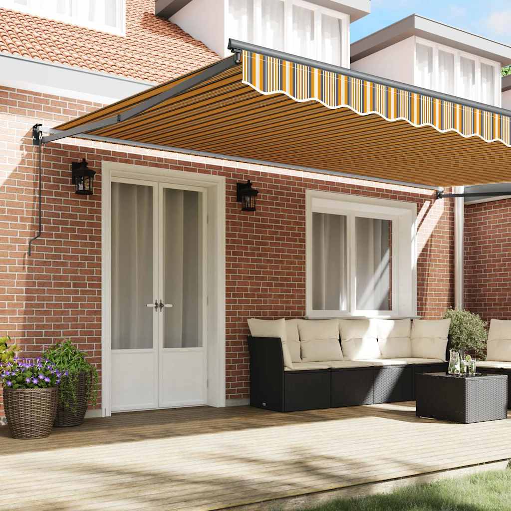 Vidaxx parasol pliant multicolore 500 × 300 cm