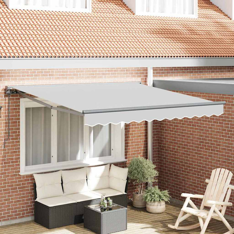 Vidaxxl cadre latéral anthracite 3,5 x 2,5 m en acier peint par poudrage