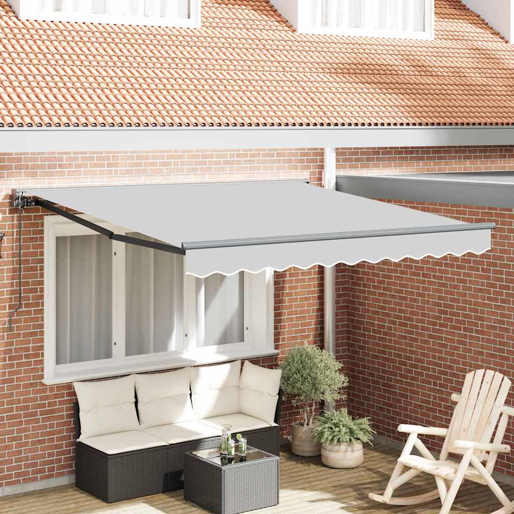 Vidaxxl cadre latéral anthracite 3 x 2,5 m en acier peint par poudrage