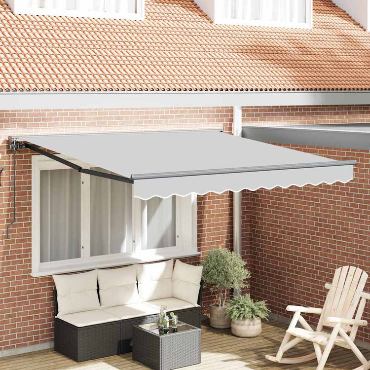 Vidaxxl cadre latéral anthracite 3 x 2,5 m en acier peint par poudrage