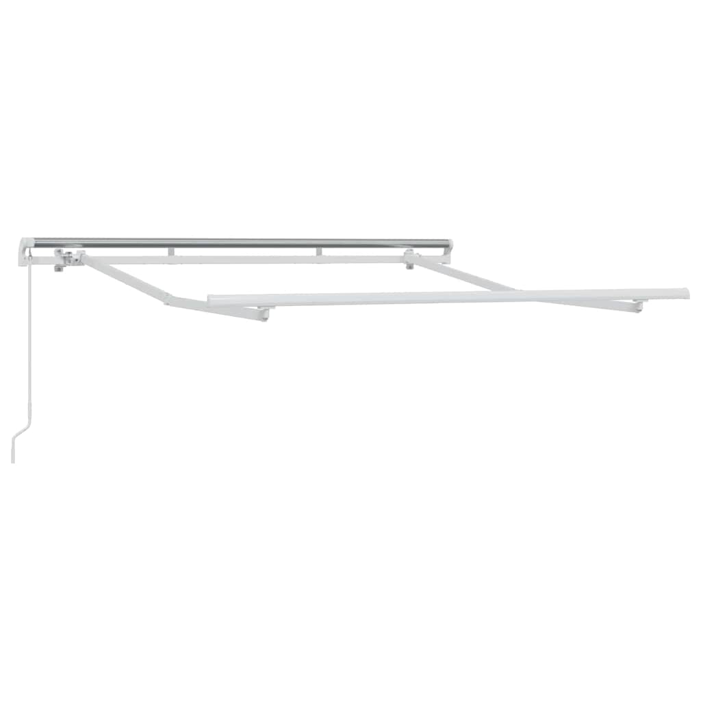Vidaxxl cadre en soie blanc 2,5 x 2 m métal