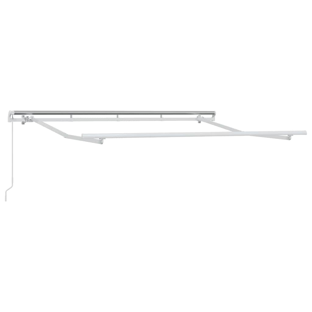 Vidaxxl cadre en soie blanc 3 x 2 m métal