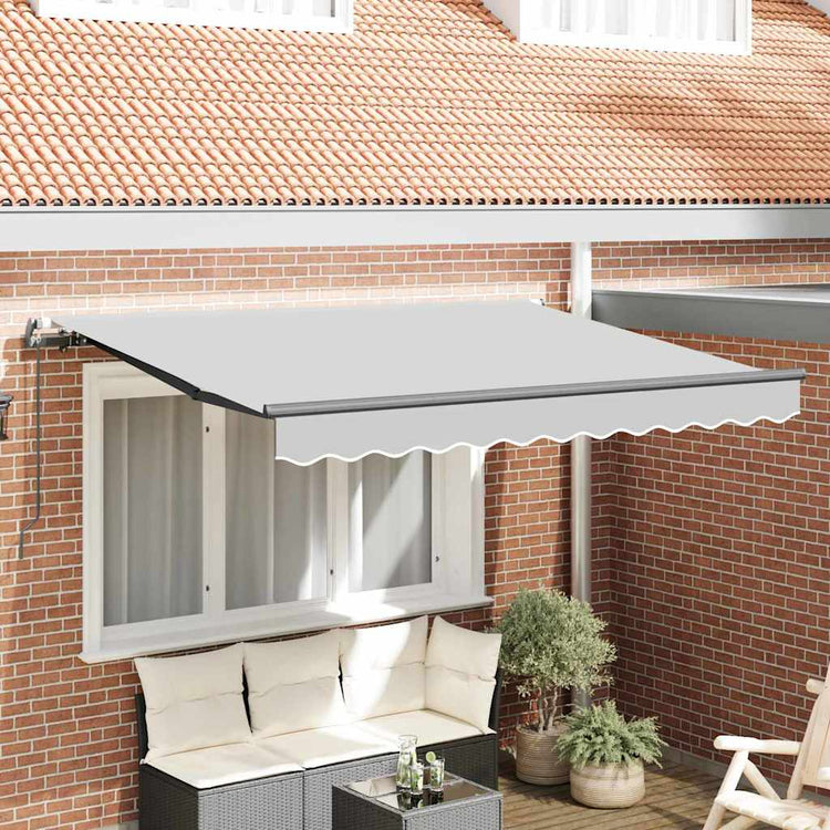Vidaxxl cadre en soie anthracite 3 x 2 m métal