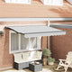 Vidaxxl cadre latéral anthracite 3,5 x 2 m métal