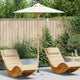 VidaXL parasol de jardin blanc crème ø 270 x 260 cm bambou