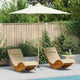 VidaXL parasol de jardin blanc crème ø 270 x 260 cm bambou