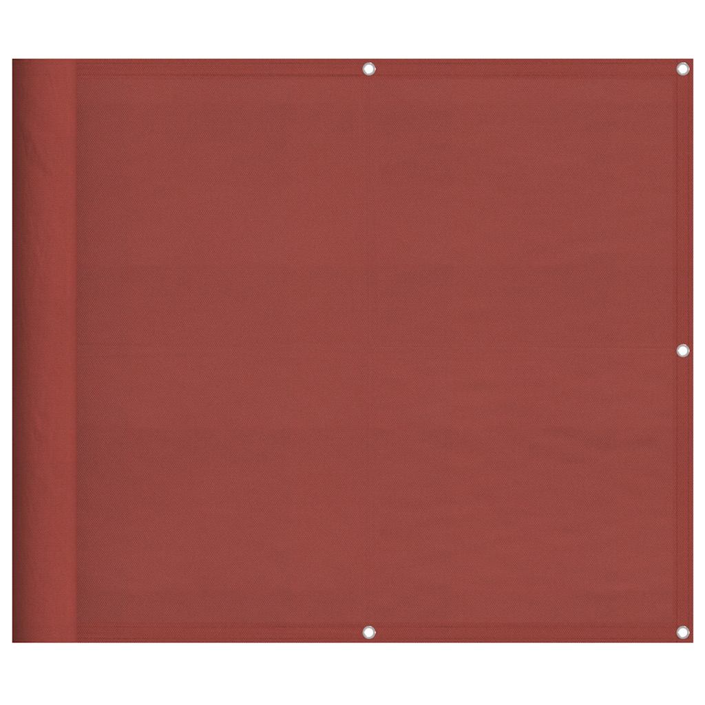 Vidaxx paravent de balcon terre cuite 90x700 cm 100% polyester oxford