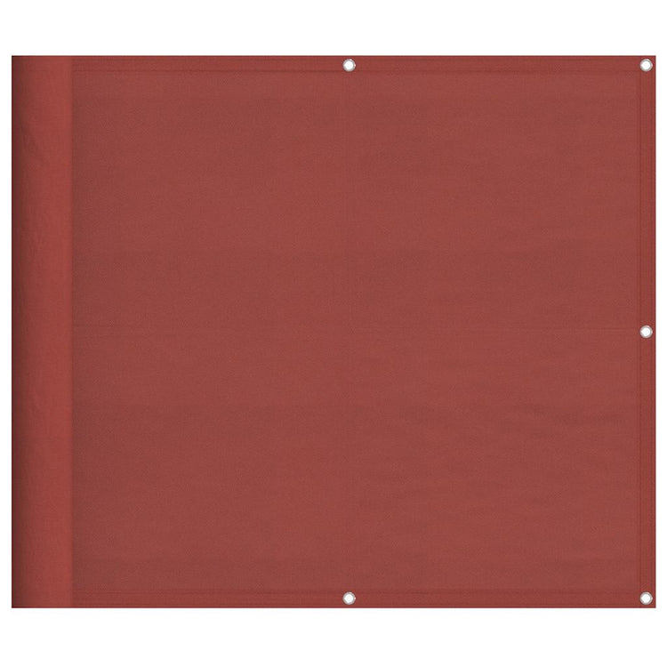 Vidaxx paravent de balcon terre cuite 90x700 cm 100% polyester oxford