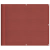 Vidaxx paravent de balcon terre cuite 90x800 cm 100% polyester oxford