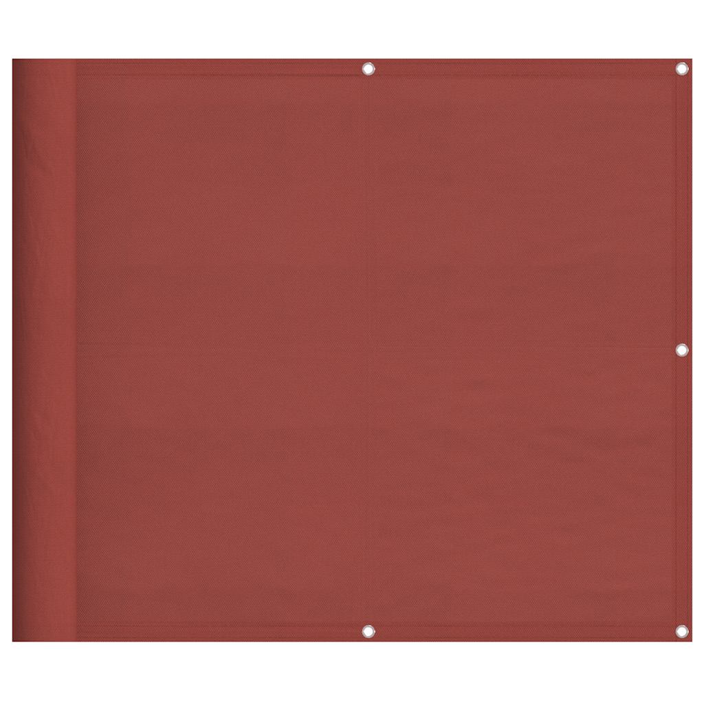 Vidaxx paravent de balcon terre cuite 90x1000 cm 100% polyester oxford