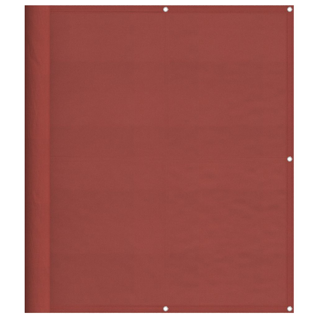 Vidaxx paravent de balcon terre cuite 120x1000 cm 100% polyester oxford