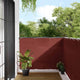 Vidaxx paravent de balcon terre cuite 120x1000 cm 100% polyester oxford
