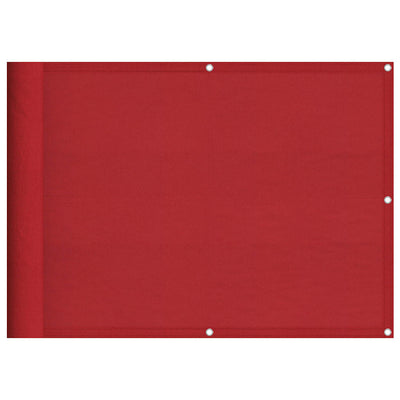 Vidaxx paravent de balcon rouge 75x1000 cm 100% polyester oxford