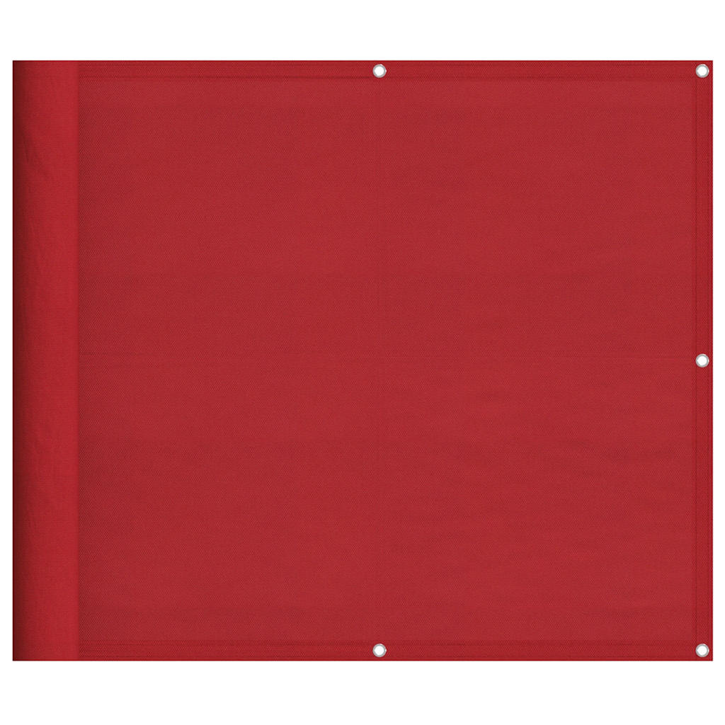 Vidaxx paravent de balcon rouge 90x800 cm 100% polyester oxford