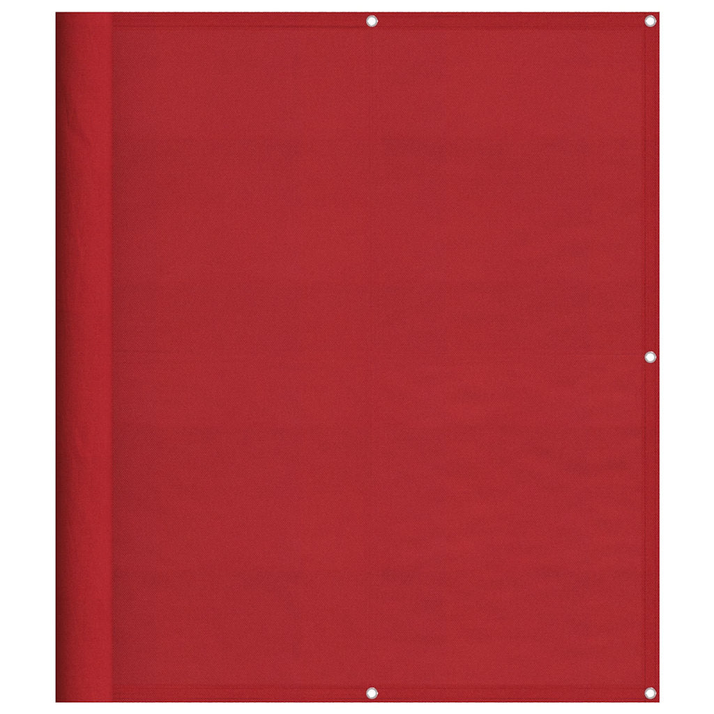 Vidaxx paravent de balcon rouge 120x800 cm 100% polyester oxford