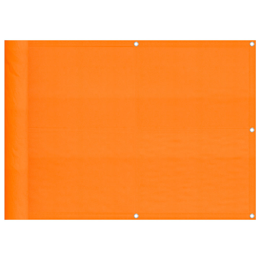 Vidaxx paravent de balcon orange 75x700 cm 100% polyester oxford