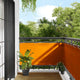Vidaxx paravent de balcon orange 75x700 cm 100% polyester oxford