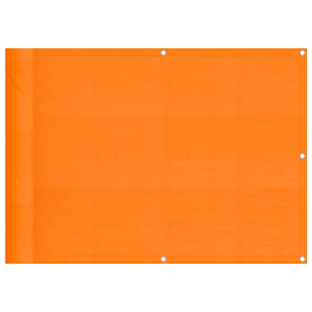 Vidaxx paravent de balcon orange 75x1000 cm 100% polyester oxford