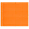 Vidaxx paravent de balcon orange 90x700 cm 100% polyester oxford