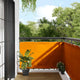 Vidaxx paravent de balcon orange 90x700 cm 100% polyester oxford
