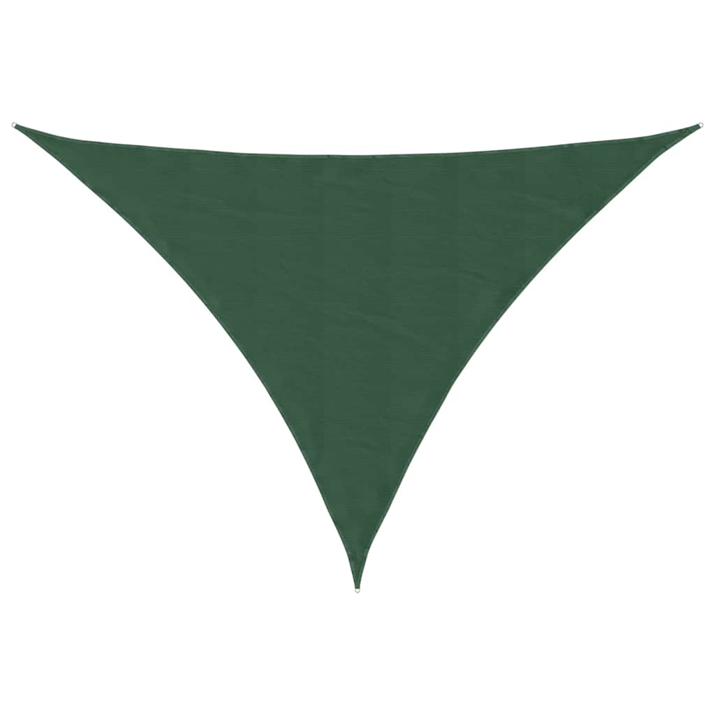 VidaXL toile d'ombrage vert foncé 7x5x5 m 100% polyester oxford