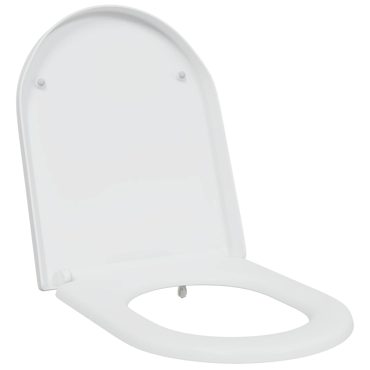 Vidaxl abattant de toilette blanc 49 x 36 x 4 cm duroplast