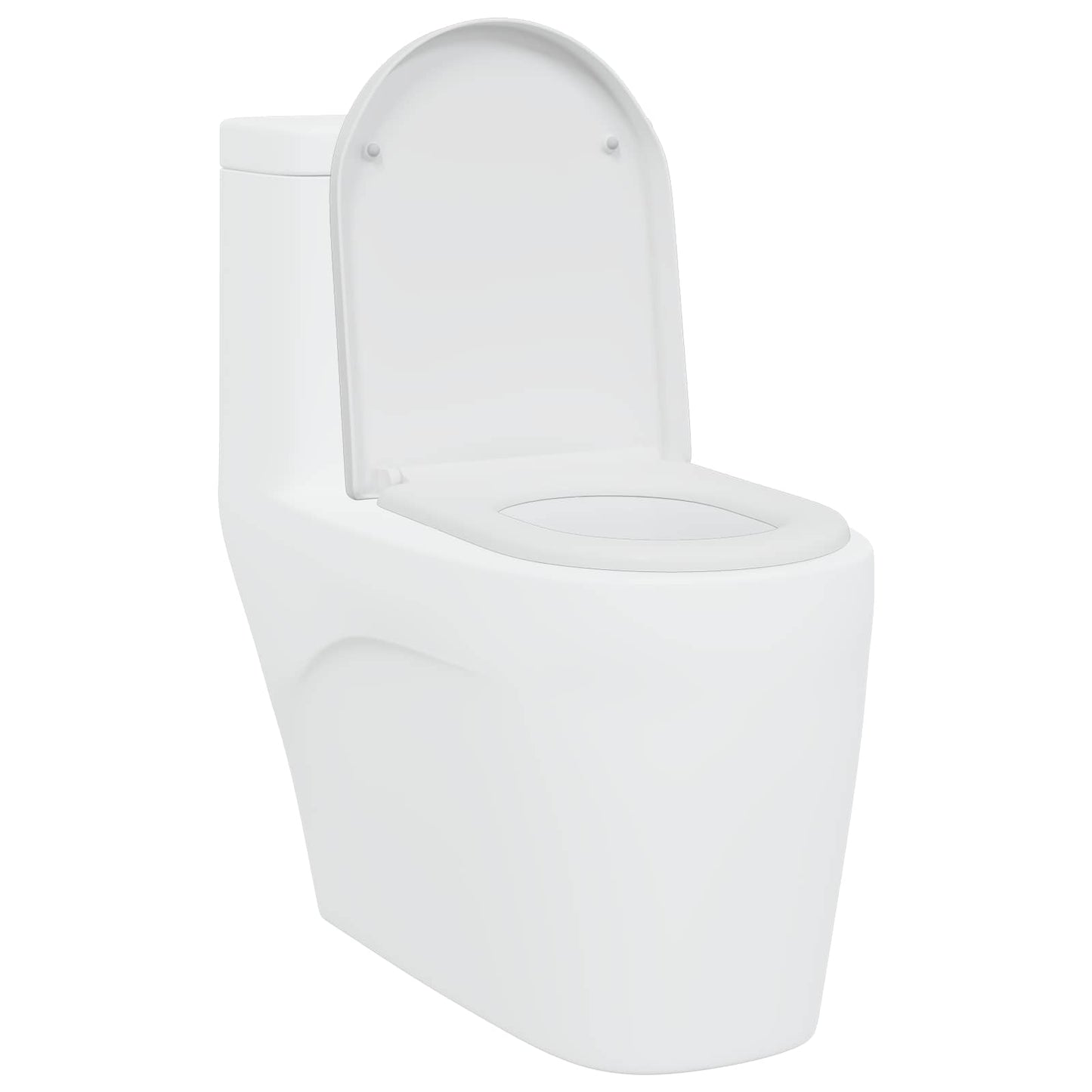 Vidaxl abattant de toilette blanc 49 x 36 x 4 cm duroplast