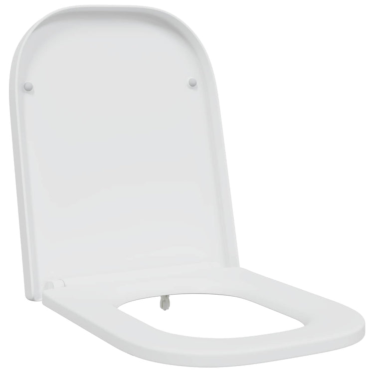 Vidaxx abattant de toilette blanc 47,5 x 35 x 3,6 cm duroplast
