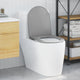 Vidaxl abattant de toilette gris 47 x 36 x 3,4 cm duroplast