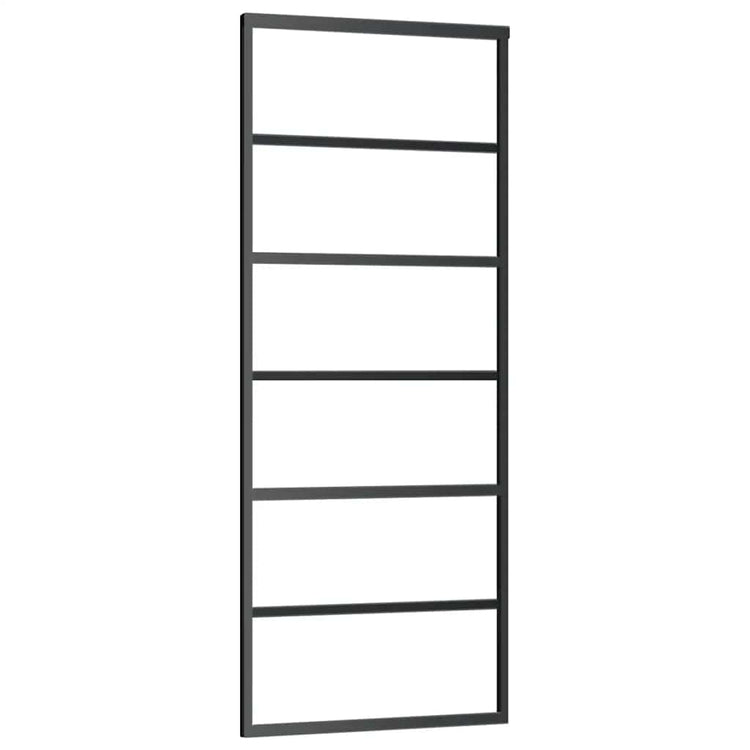 Vidaxx porte coulissante avec ferrures 76x205 cm verre ESG et aluminium
