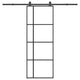 Vidaxx porte coulissante avec ferrures 76x205 cm verre ESG et aluminium