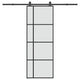 Vidaxx porte coulissante avec ferrures 76x205 cm verre ESG et aluminium