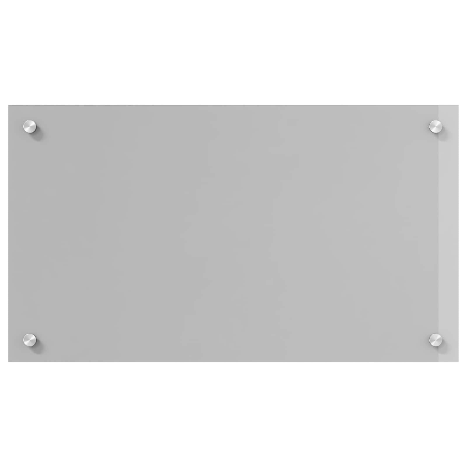 Vidaxxl crédence de cuisine gris clair 70 x 40 cm verre trempé
