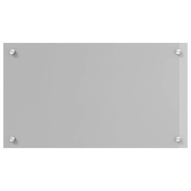 Vidaxxl crédence de cuisine gris clair 70 x 40 cm verre trempé