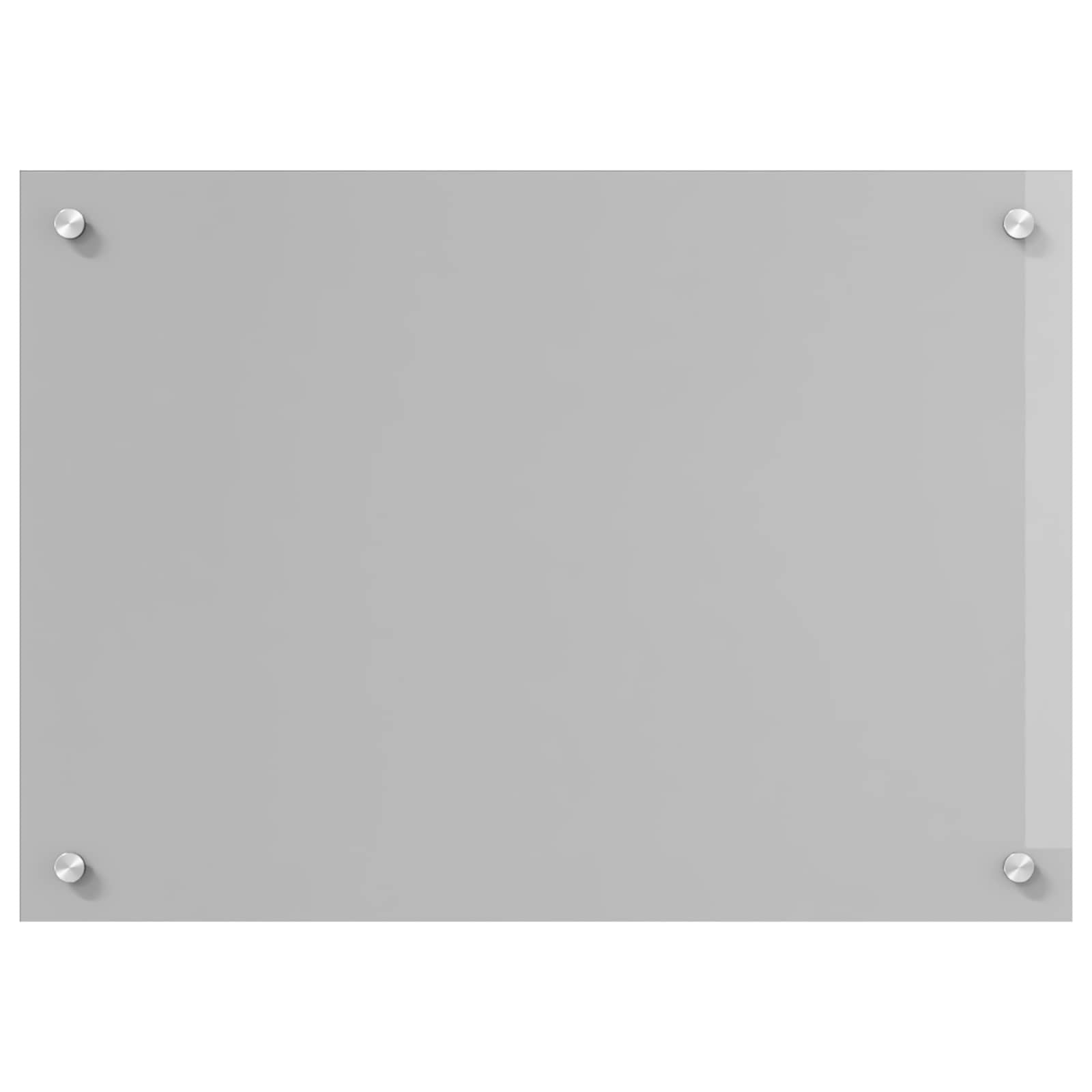Vidaxxl crédence de cuisine gris clair 70 x 50 cm verre trempé