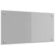 Vidaxxl crédence de cuisine gris clair 80 x 40 cm verre trempé
