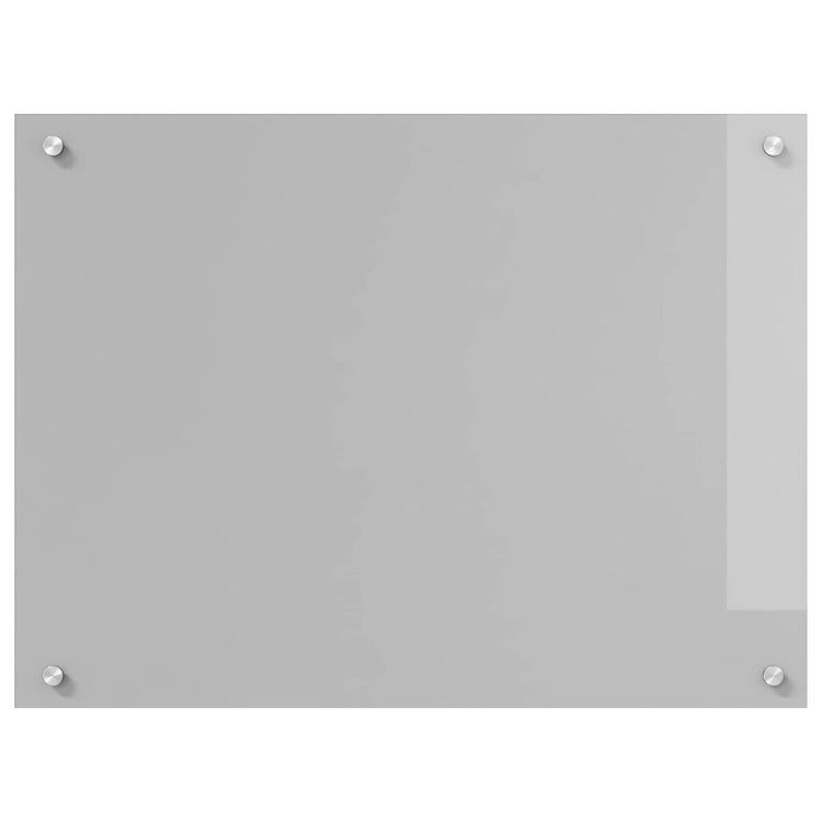 Vidaxxl crédence de cuisine gris clair 80 x 60 cm verre trempé